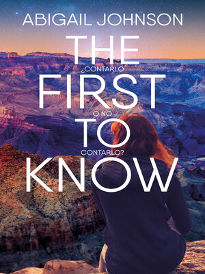 cover image of The first to know